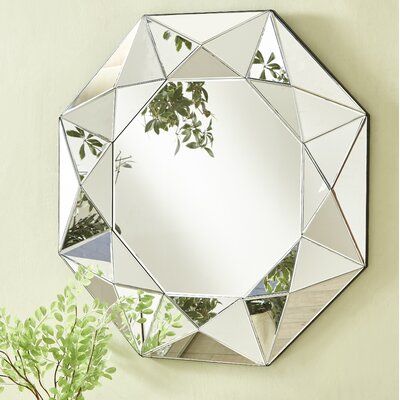 BAY WINDOW 3 PC MIRROR SET- CHAMPAGNE - SIZE: 1 - 12" x 16" + 2 - 10" x 5"