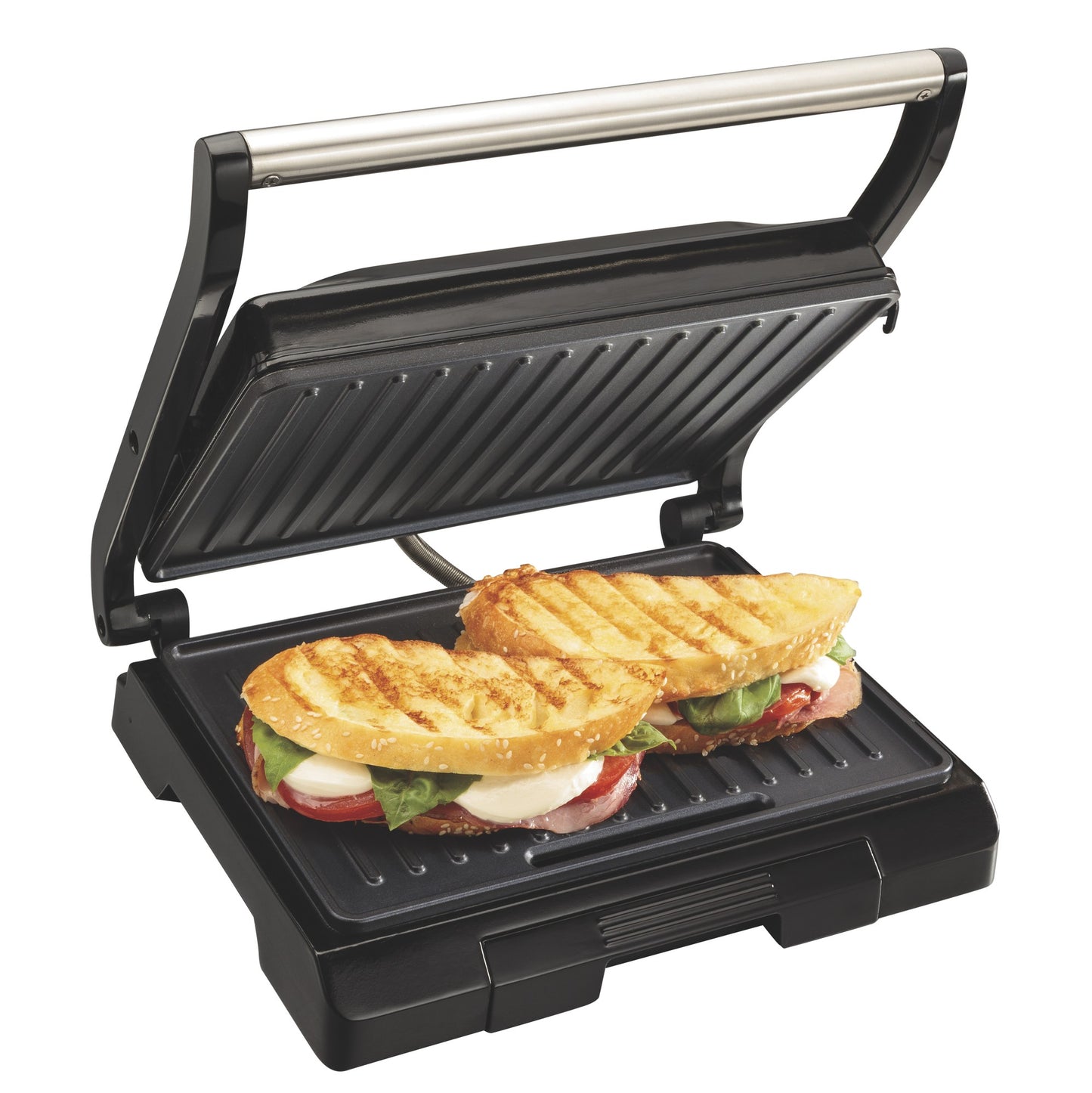 Proctor Silex Panini Press & Compact Grill - 25440G - Black