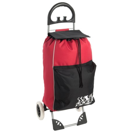 Deluxe Super Folding Shopping Cart