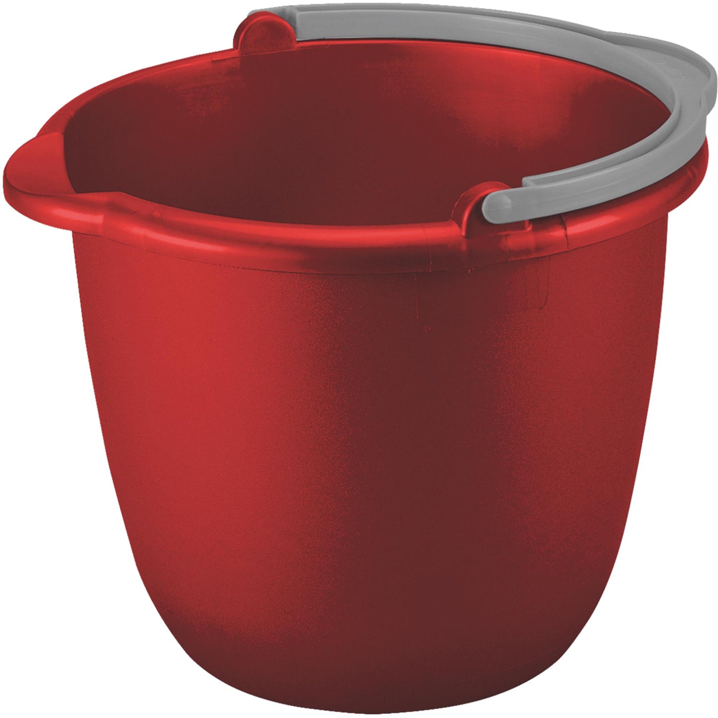 STERILITE 11205812 10QT RED Spout Pail, 10 Quart