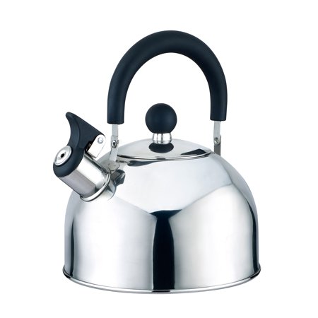 American Dream Home Goods Kitchen Sense Stainless Steel Whistling Tea Kettle 2.5 Liter