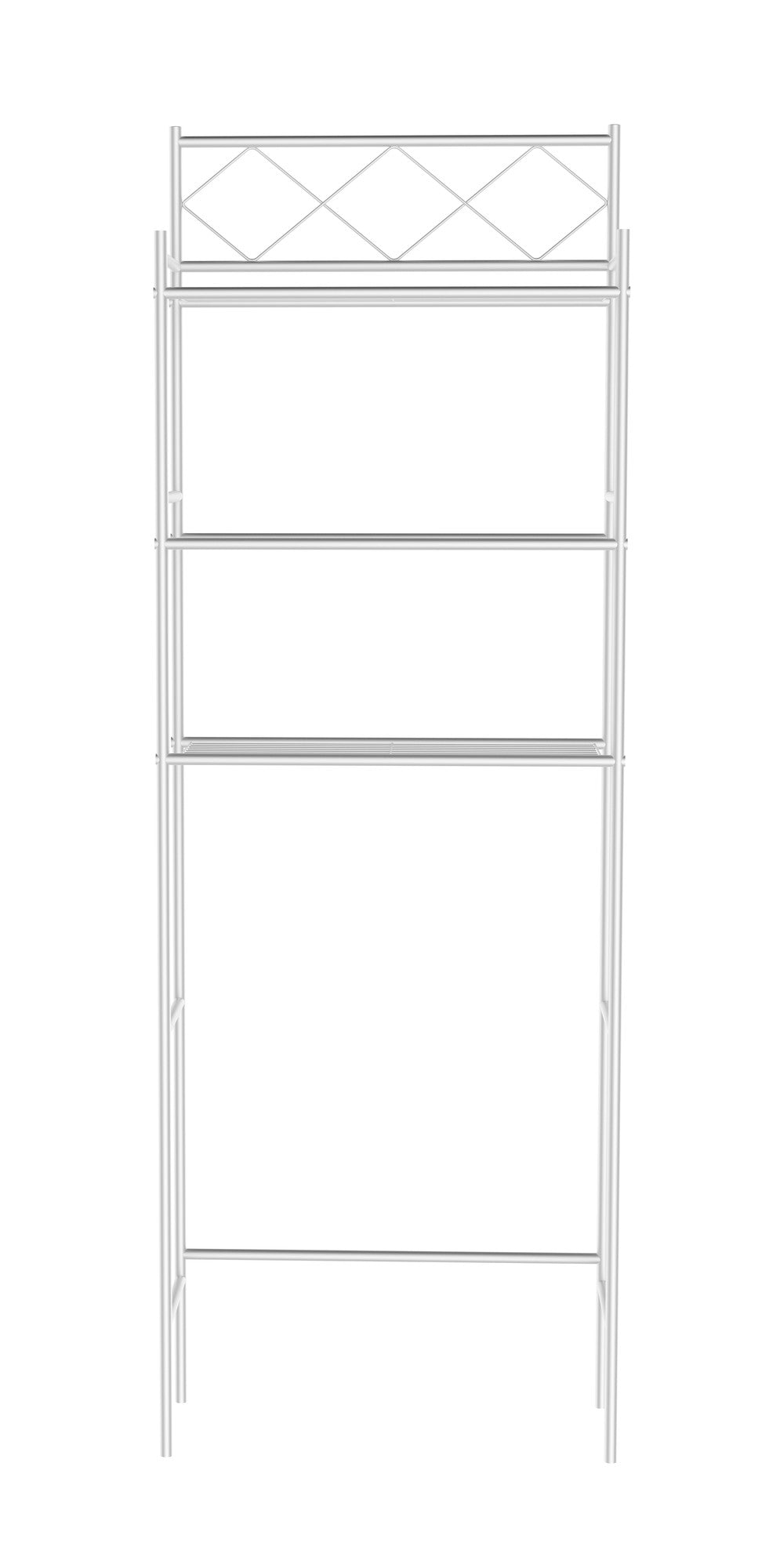 Dream Bath Over the Toilet Space Saver Bathroom Storage Rack 3 Tier White