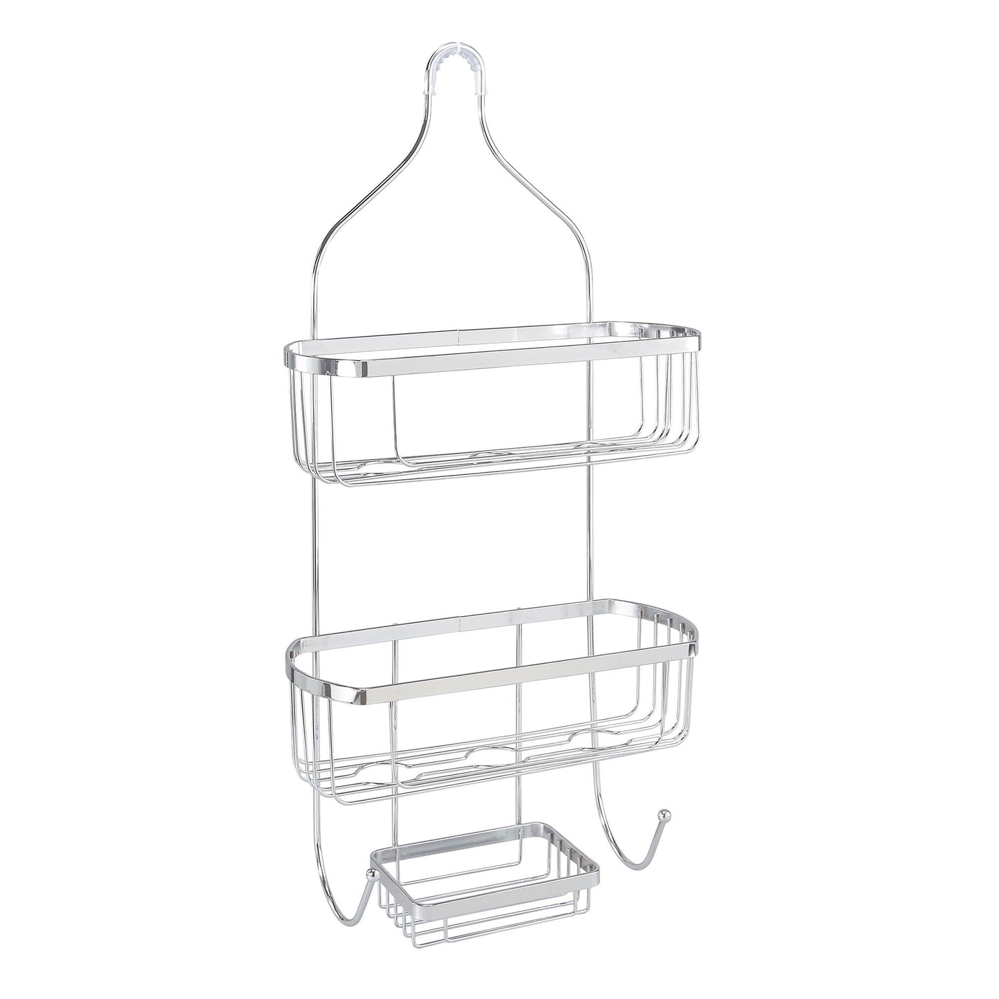 SHOWER CADDY-CHROME-PRINCE 11.42"X5.12"X23.82"