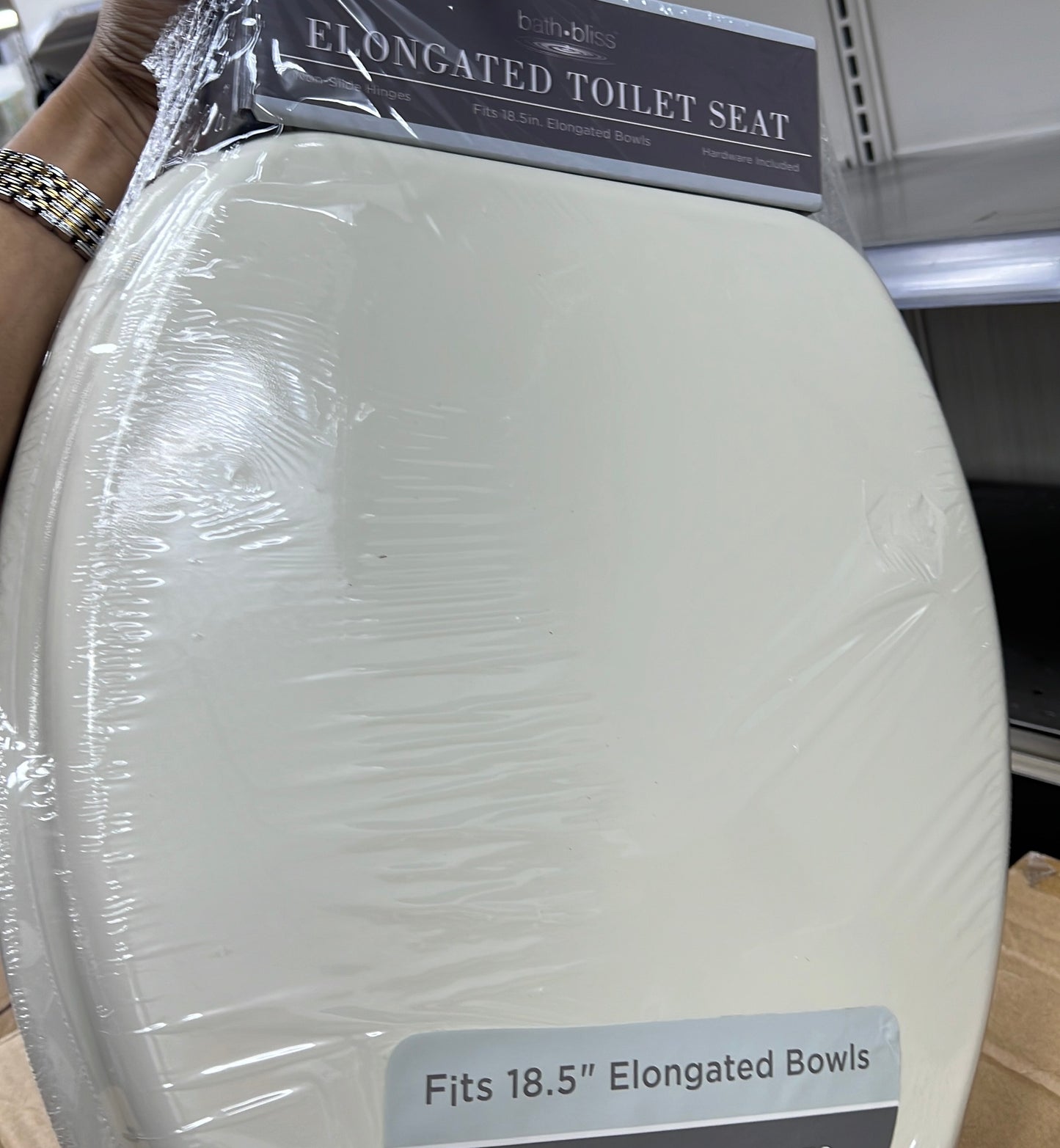 ELONGATED WOOD T.SEAT BEIGE W.REMOVABLE HINGE