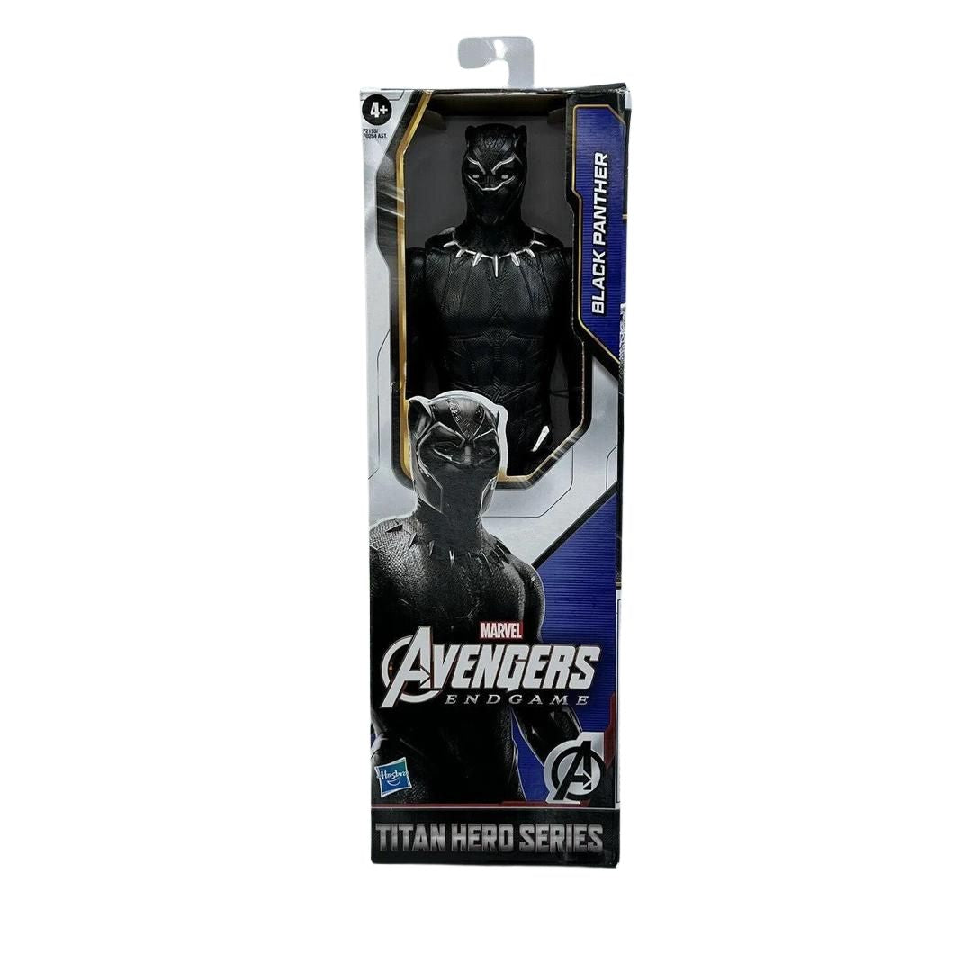 MARVEL Avengers Endgame Titan Hero Series Black Panther 12" Action Figure New