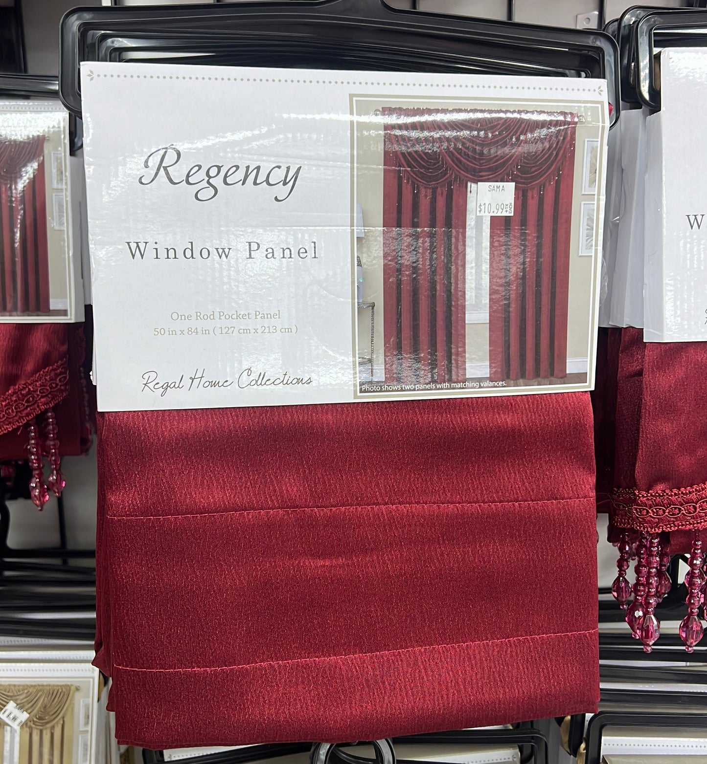 Regency 50x84 GMT Rod Pocket | RED