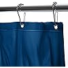 Bath Bliss Heavy Shower Curtain Liner in Navy
