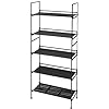 Organize It All Ebonize 5-Tier Shelf in Espresso