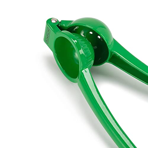 Dominion Premium Quality Metal Lime Squeezer, Citrus Juicer, Manual Press for Extracting the Most Juice Possible - Lime Juicer (Green)