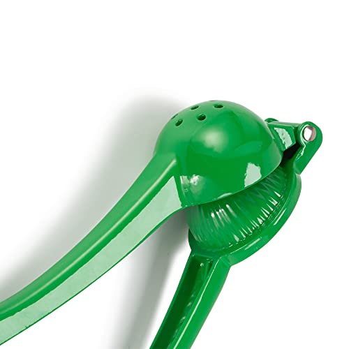 Dominion Premium Quality Metal Lime Squeezer, Citrus Juicer, Manual Press for Extracting the Most Juice Possible - Lime Juicer (Green)