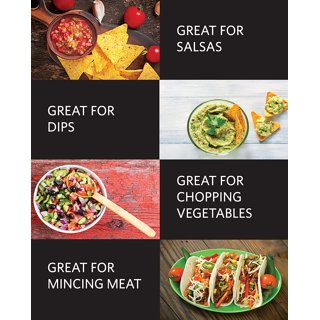 EUROSTAR 1.5 Cup One Touch Electric Mini Food Chopper (Red)