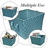 Simplify Large Woven Strap Tote, Sapphire