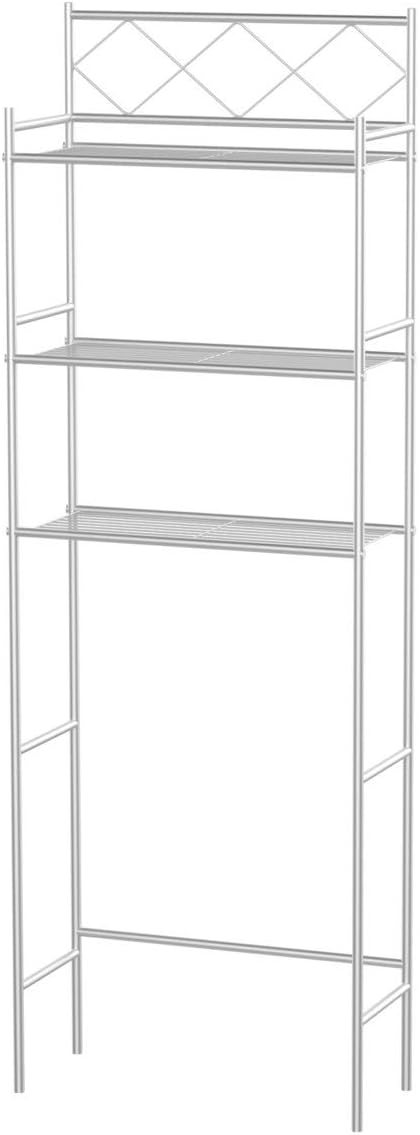 Fresh Home Bathroom Space Saver | 3 Shelves - White