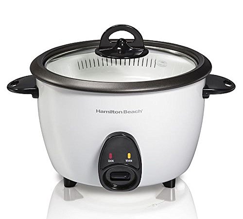 Hamilton Beach 16-Cup Rice Cooker, White