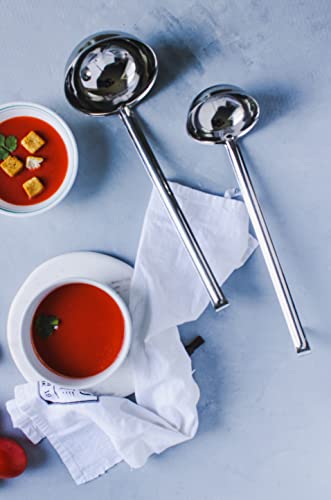 IMUSA Kitchen Ladle, 16 Oz, Silver