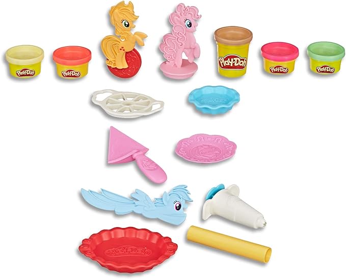 Play-Doh My Little Pony Ponyville Pies Set with 5 Play-Doh Colors