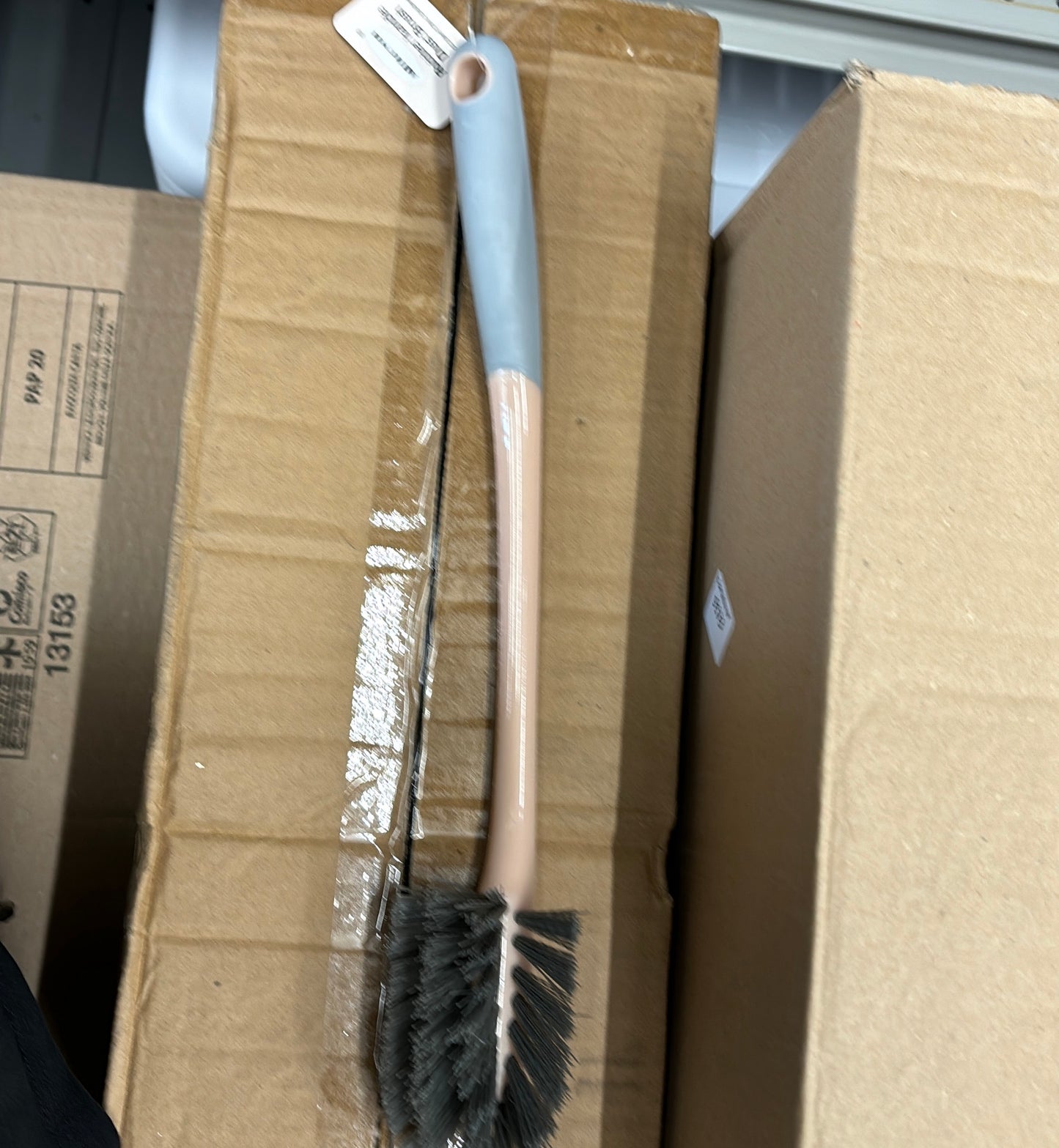 Rubber Handle Dust Brush