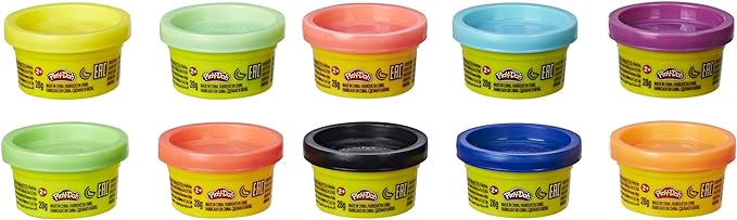Play-Doh Party Pack 10 1oz Cans of Assorted Color