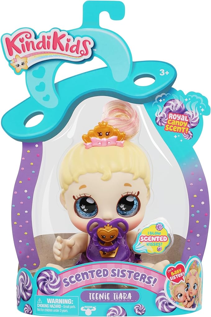 Kindi Kids Scented Sisters 6.5" Doll and 2 Accessories