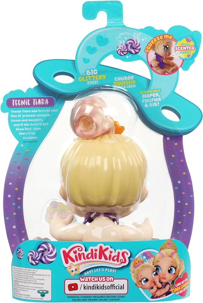 Kindi Kids Scented Sisters 6.5" Doll and 2 Accessories