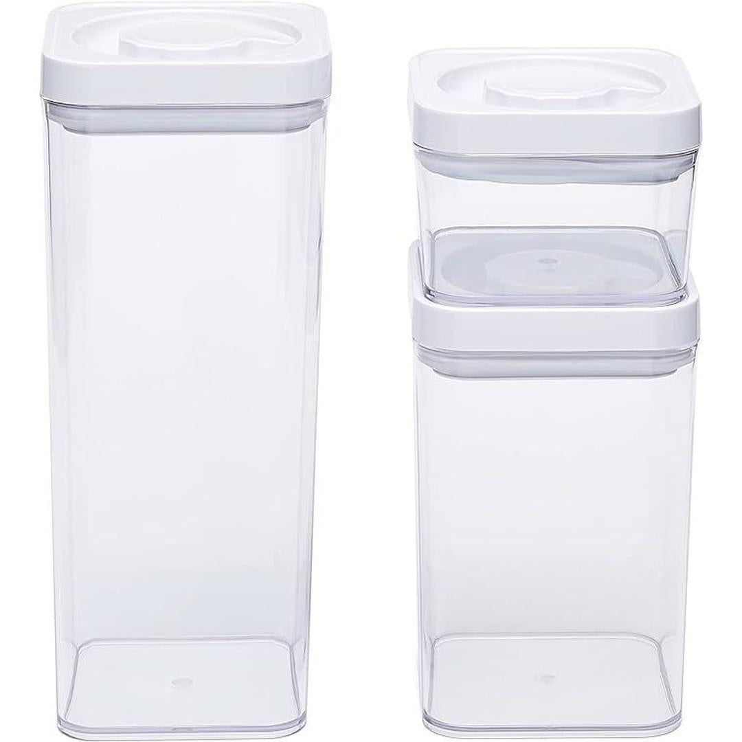 10 Pc RoundClear View Top, Durable Storage Set