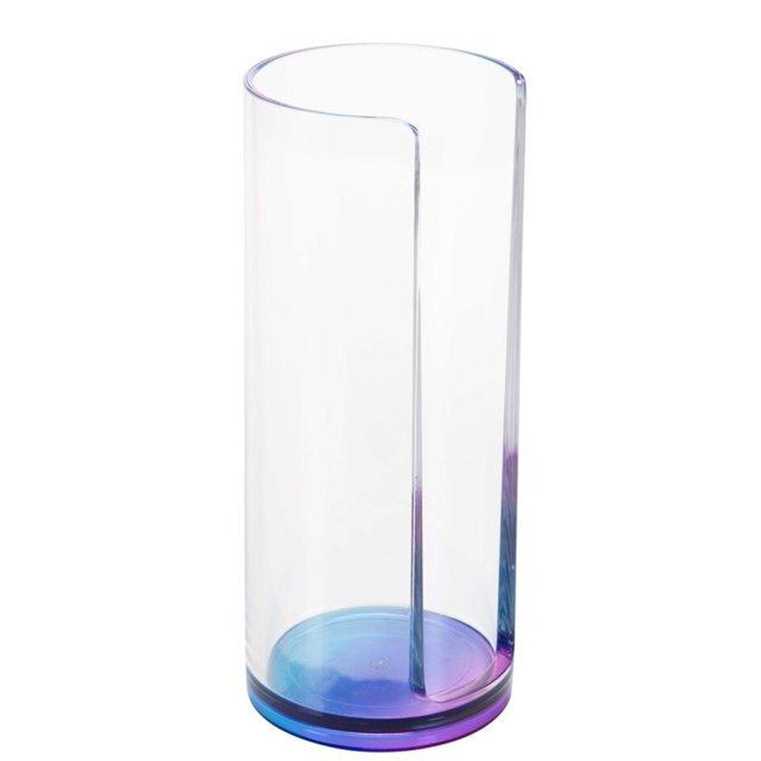 Simplify Cotton Pads Holder, Bathroom Canister in Ombre