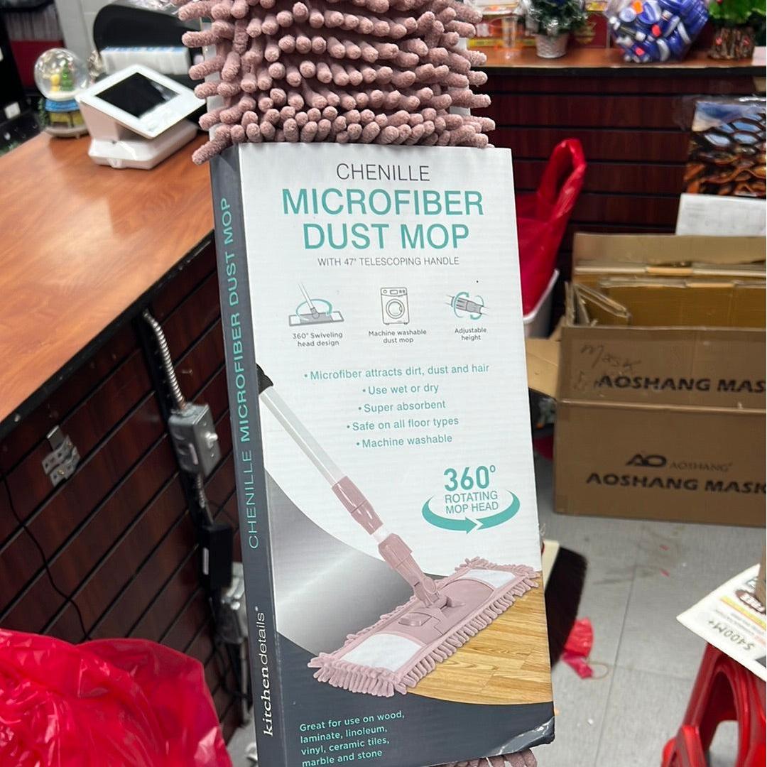 TELESCOPING CHENILLE MOP-SHAGGY-MICRO FIBER