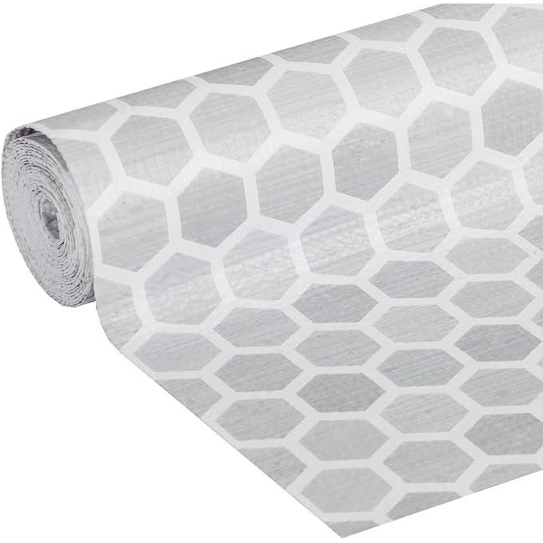 Geo Design Smooth Surface Shelf Liner - 12" x 10ft