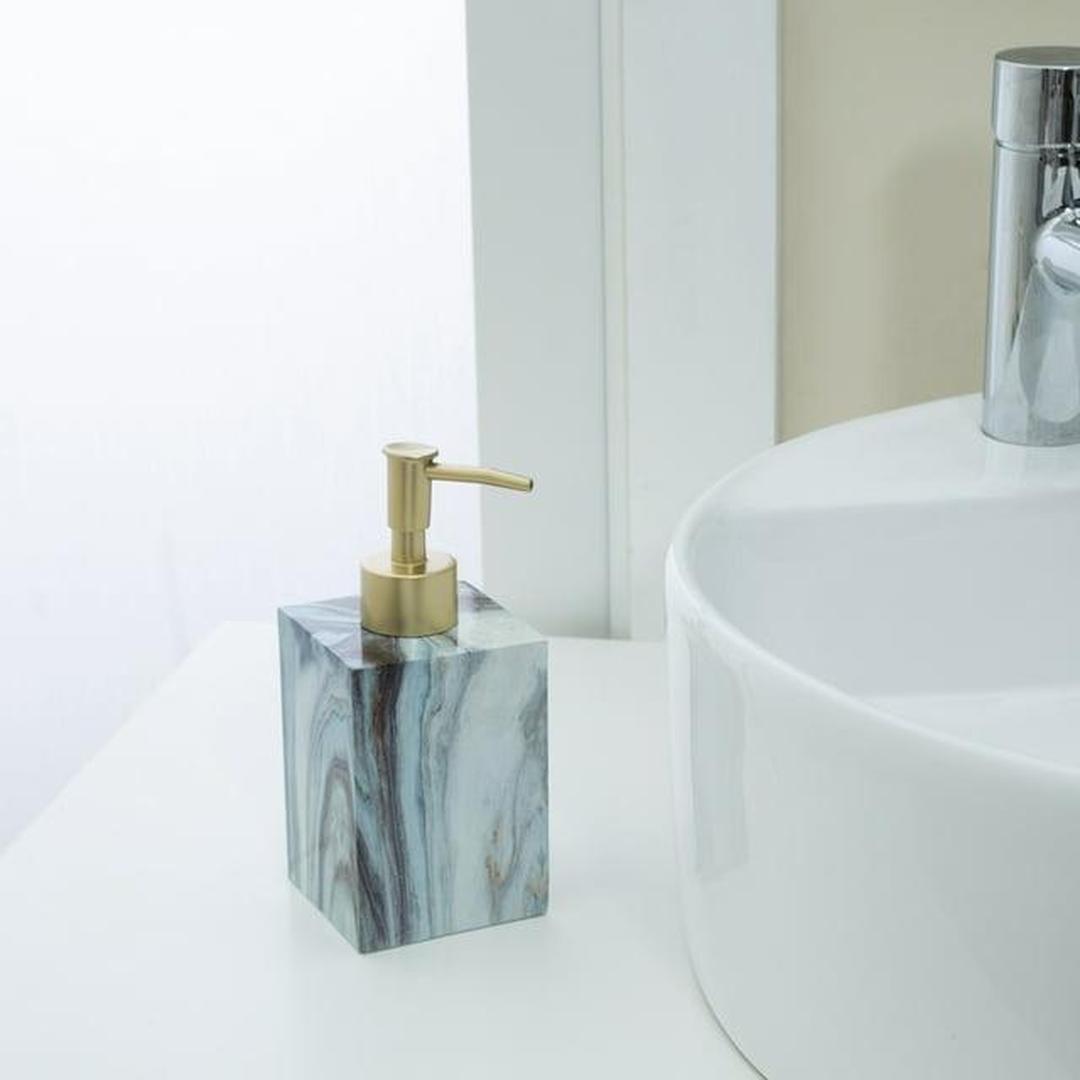 Elle Home Square Soap Dispenser in Agate