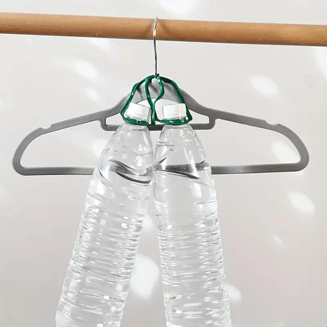 GREY DELUXE VELVET HANGERS 10PK