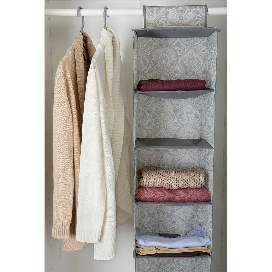 Laura Ashley Closet Organizer, 6 Shelf | Quill