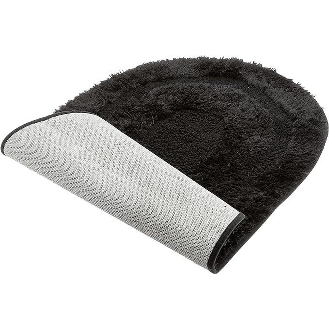 Popular Bath Bath Rug, Pearl Collection, 2-Piece Set, Black