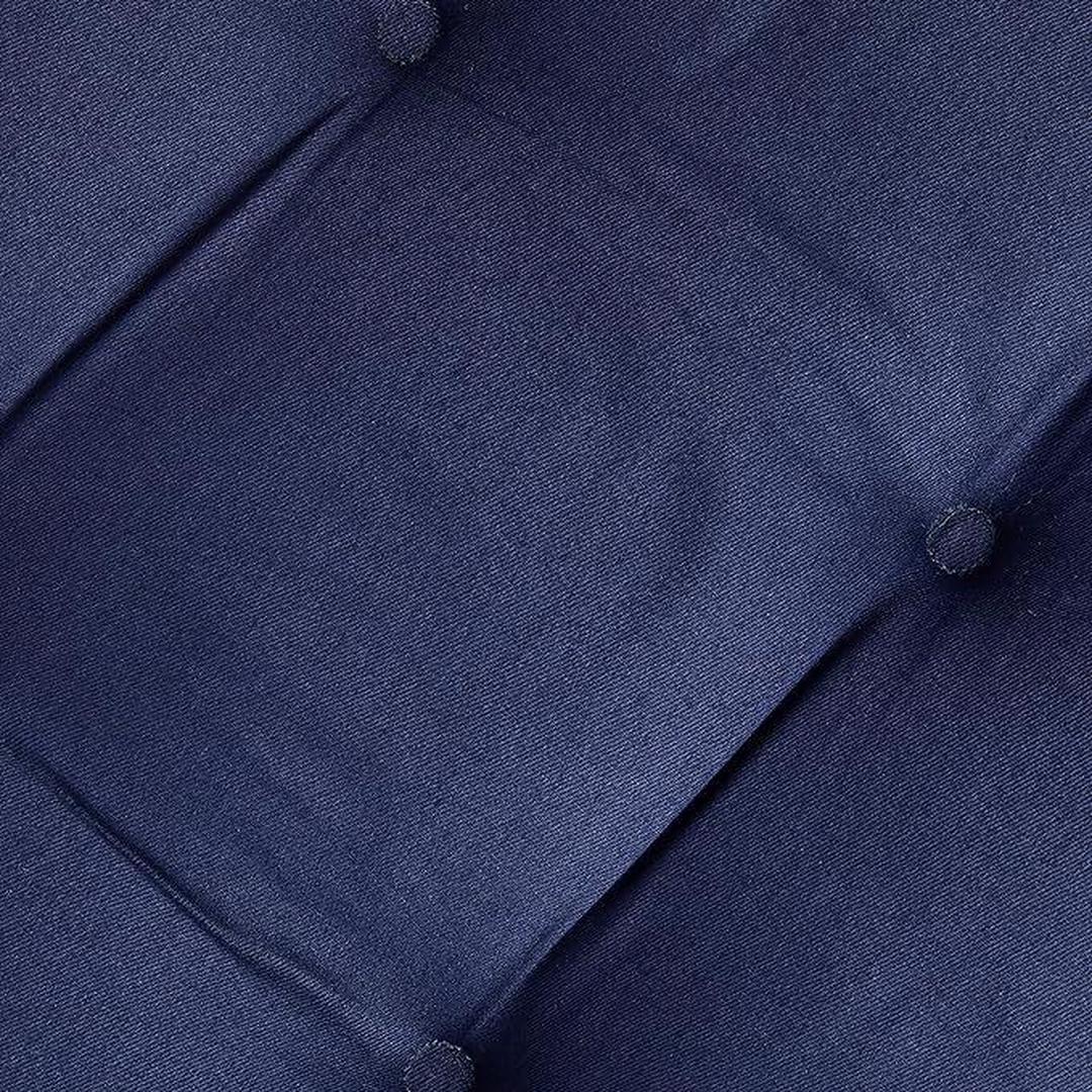 Popular Home Seat Cushion Pad, 2 Count (Pack of 1), Merida Navy