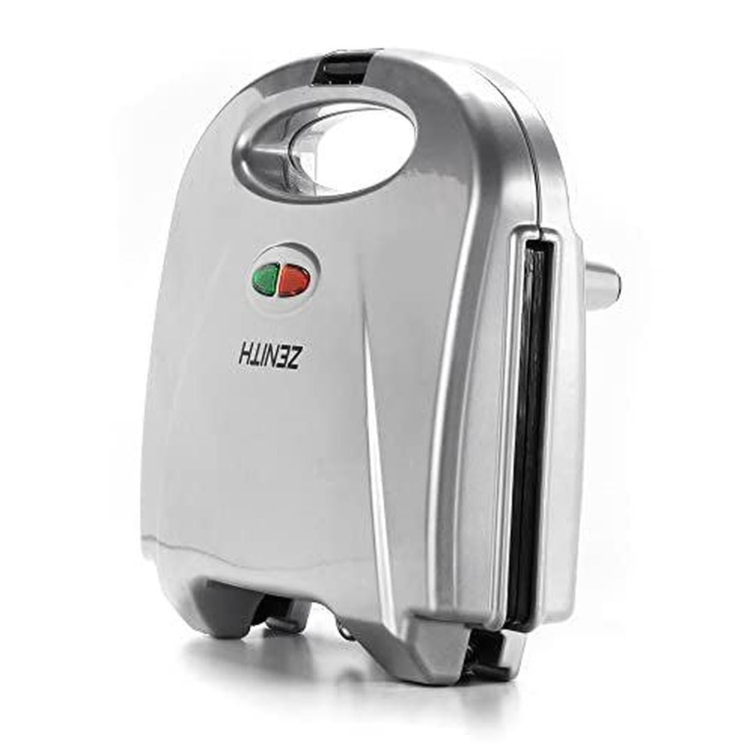 Zenith Electric Indoor Waffle Grill Maker with Zera Non-Stick Grilling Plates, Countertop Bread Toaster