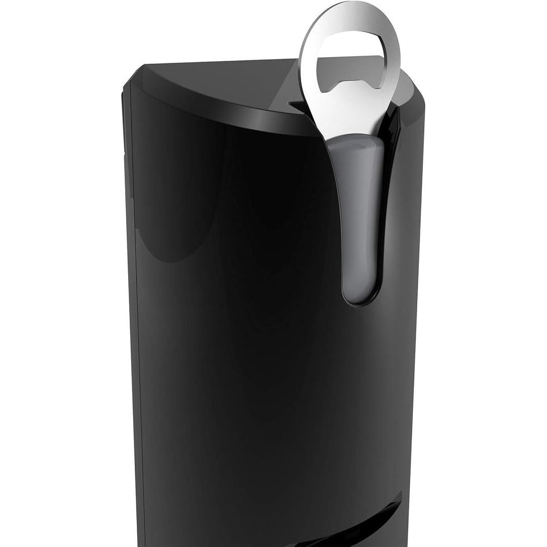 BLACK+DECKER EasyCut Extra-Tall Can Opener with Knife Sharpener and Bottle Opener