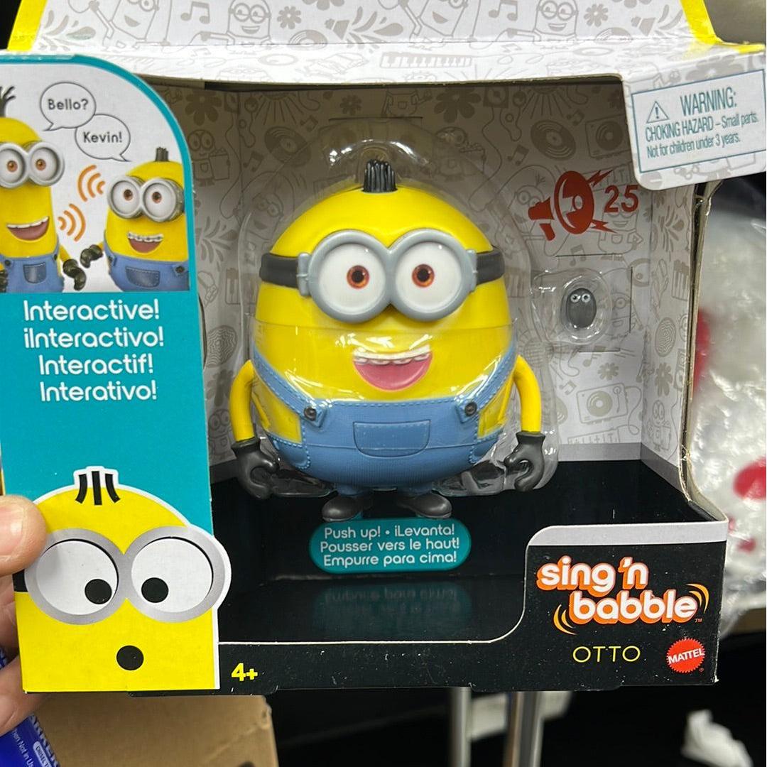 Minions: The Rise of Gru Sing ‘N Babble Otto Interactive Action Figure
