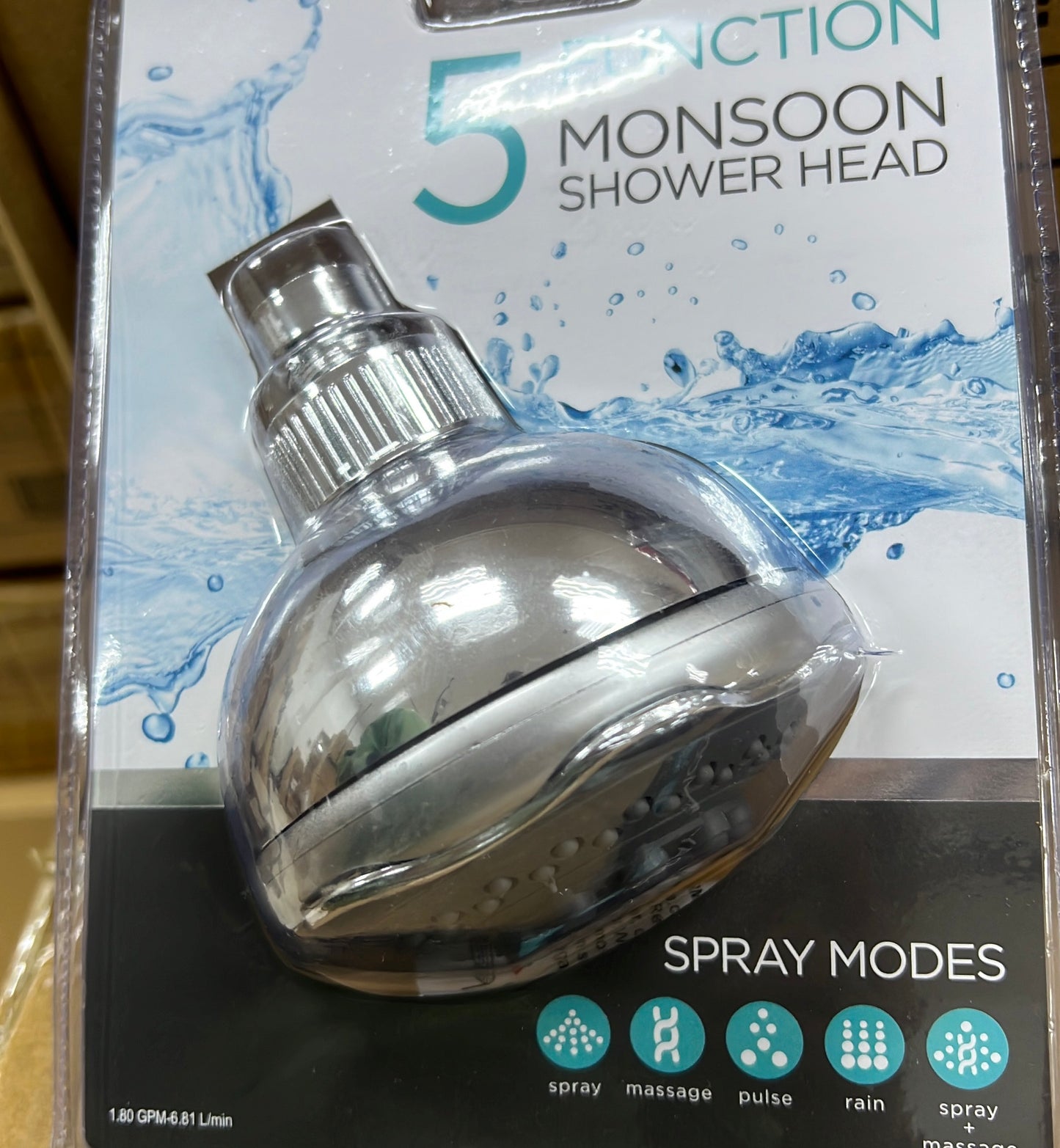 5F Jumbo SHOWER HEAD SUPER DELUXE