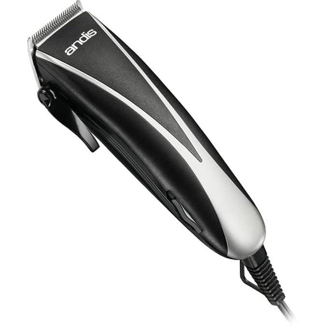 Andis Ultra Clip Adjustable Blade 10-Piece Home Haircut Kit, Black