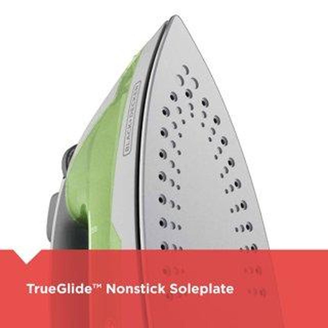 Black & Decker LIME GREEN Easy Steam Iron Compact