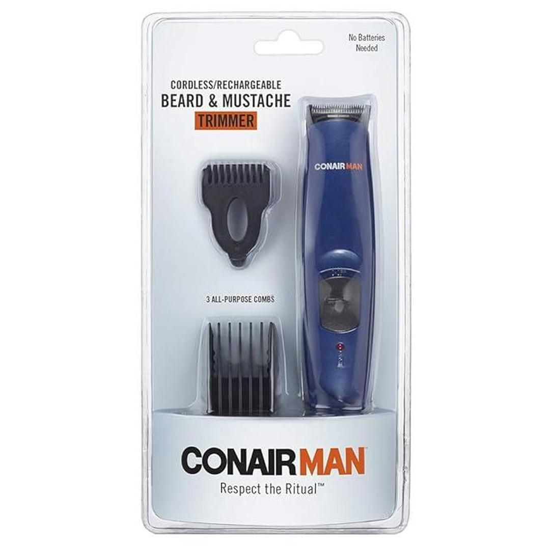 ConairMAN Beard & Mustache Trimmer Cordless/Rechargeable