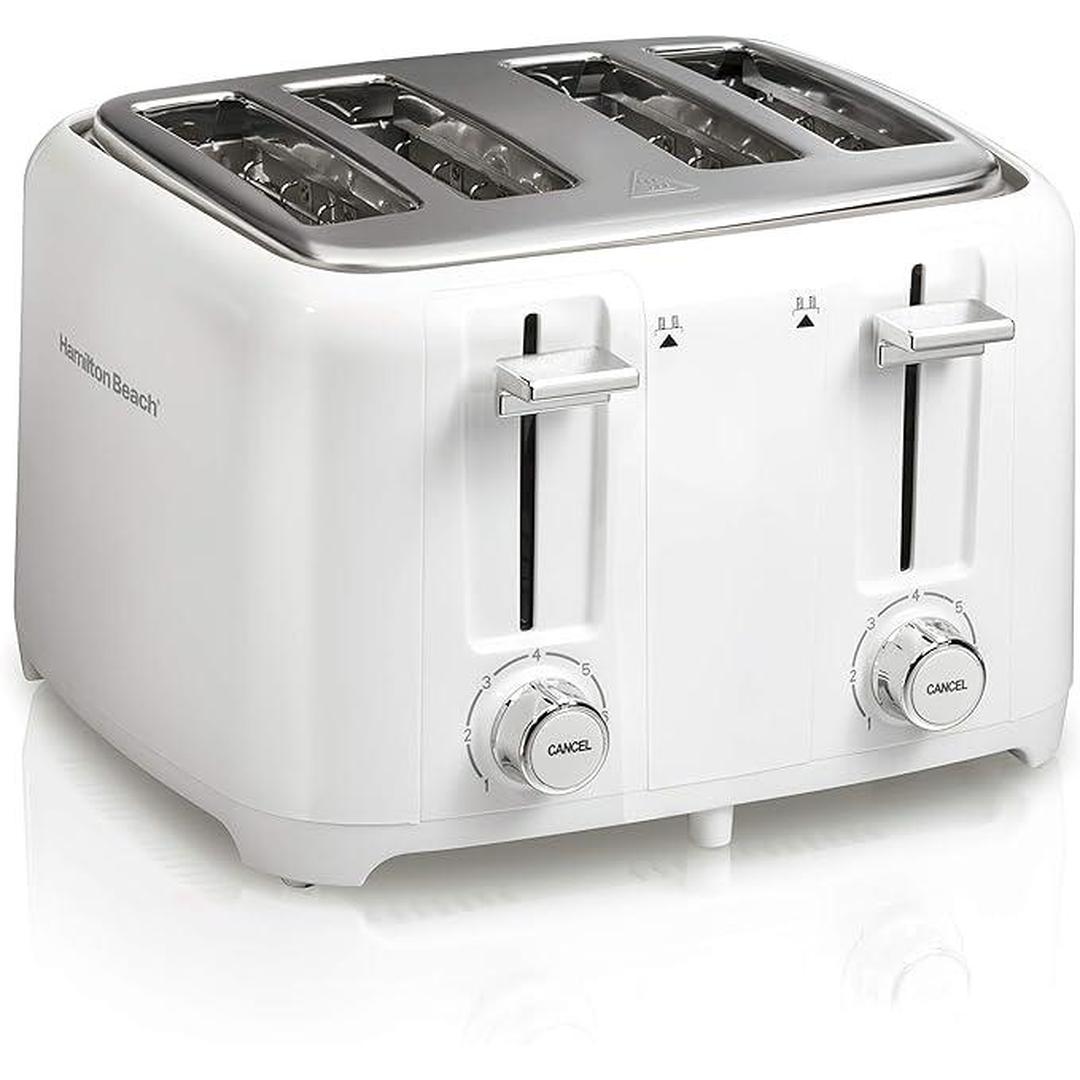 Hamilton Beach 24218 Hamilton Beach 4 Slice Toaster, White