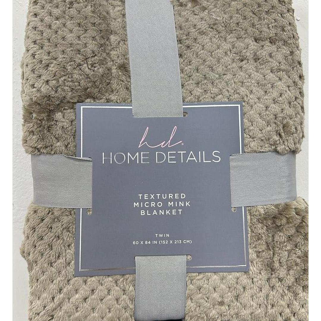 Ultra Plush Flannel Blanket - Ombre Ast Colors - Cozy 60"x84" Twin Size