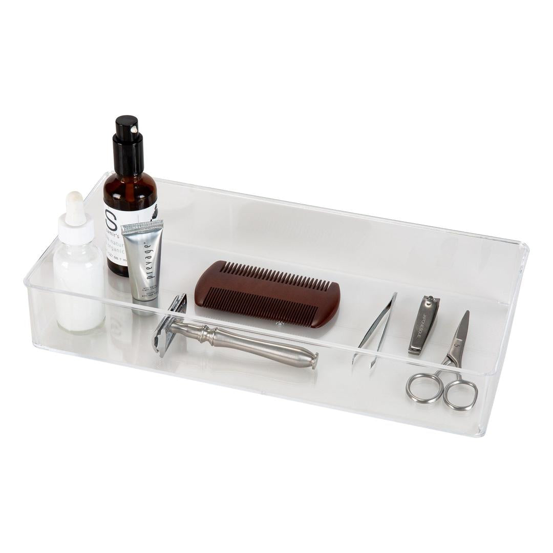 Medium Rectangle Drawer Organizer - 12"x6"x2" - Clear