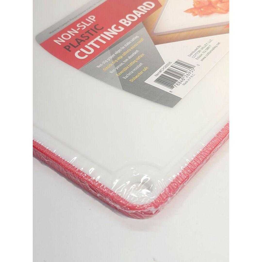 Non-Slip Cutting Board - Large 14x10 inch - Assorted