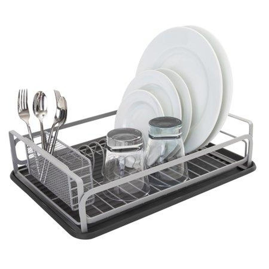 Kitchen Details Large Industrial Collection Dish Rack, 15.5" x 11.2" x 4.2"