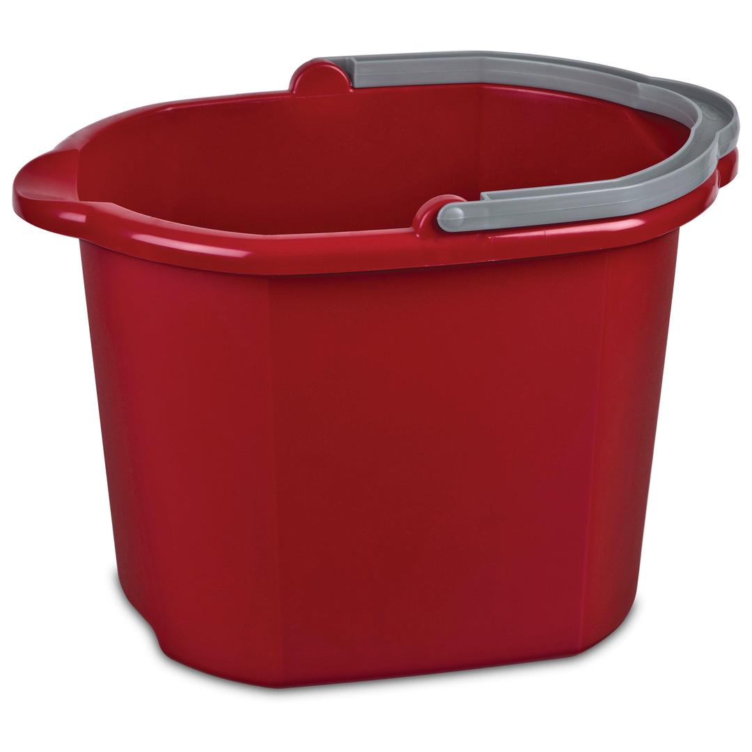 STERILITE 11215806 16QT RED Dua Spout Pail