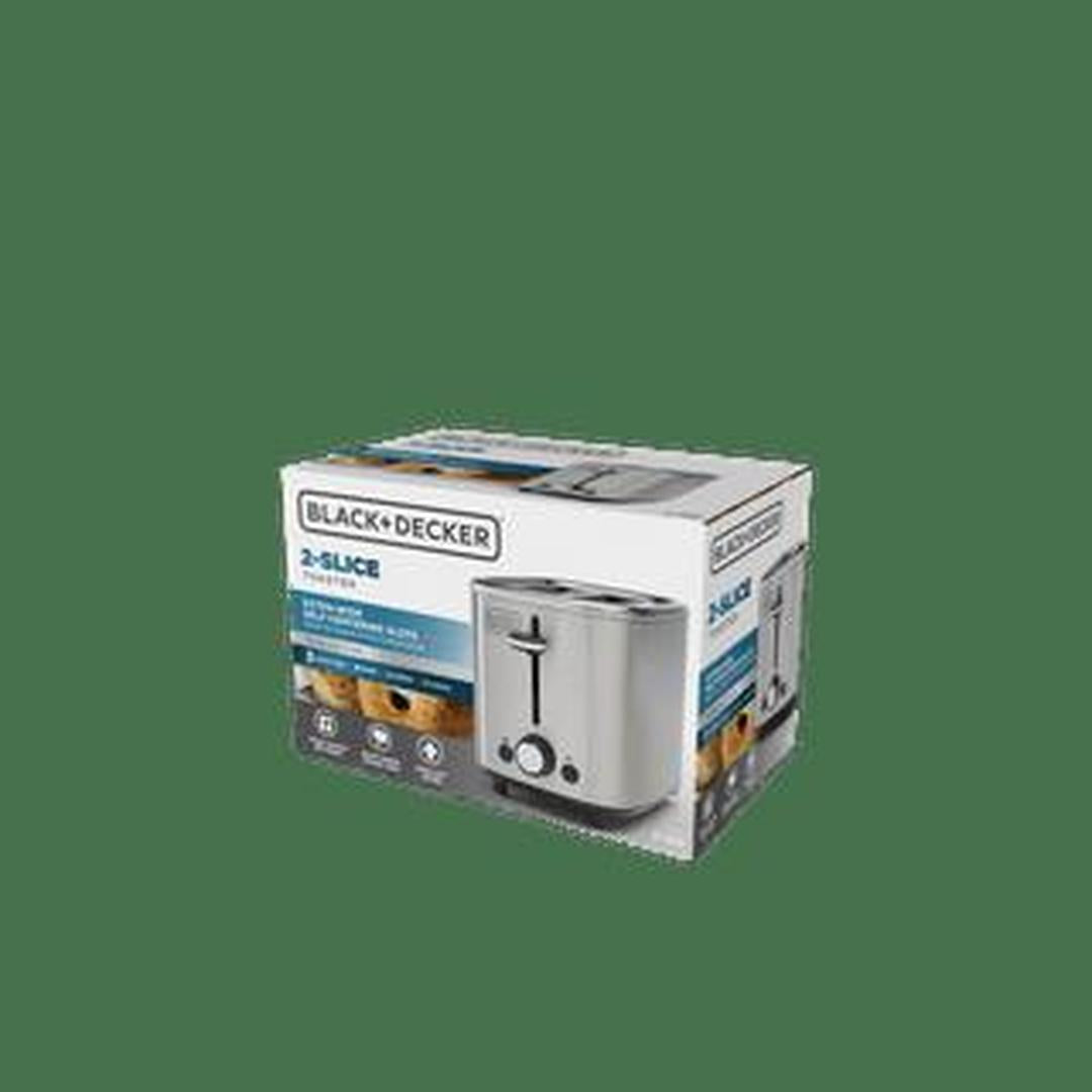 Black & Decker 2 Slice Stainless Steel Toaster