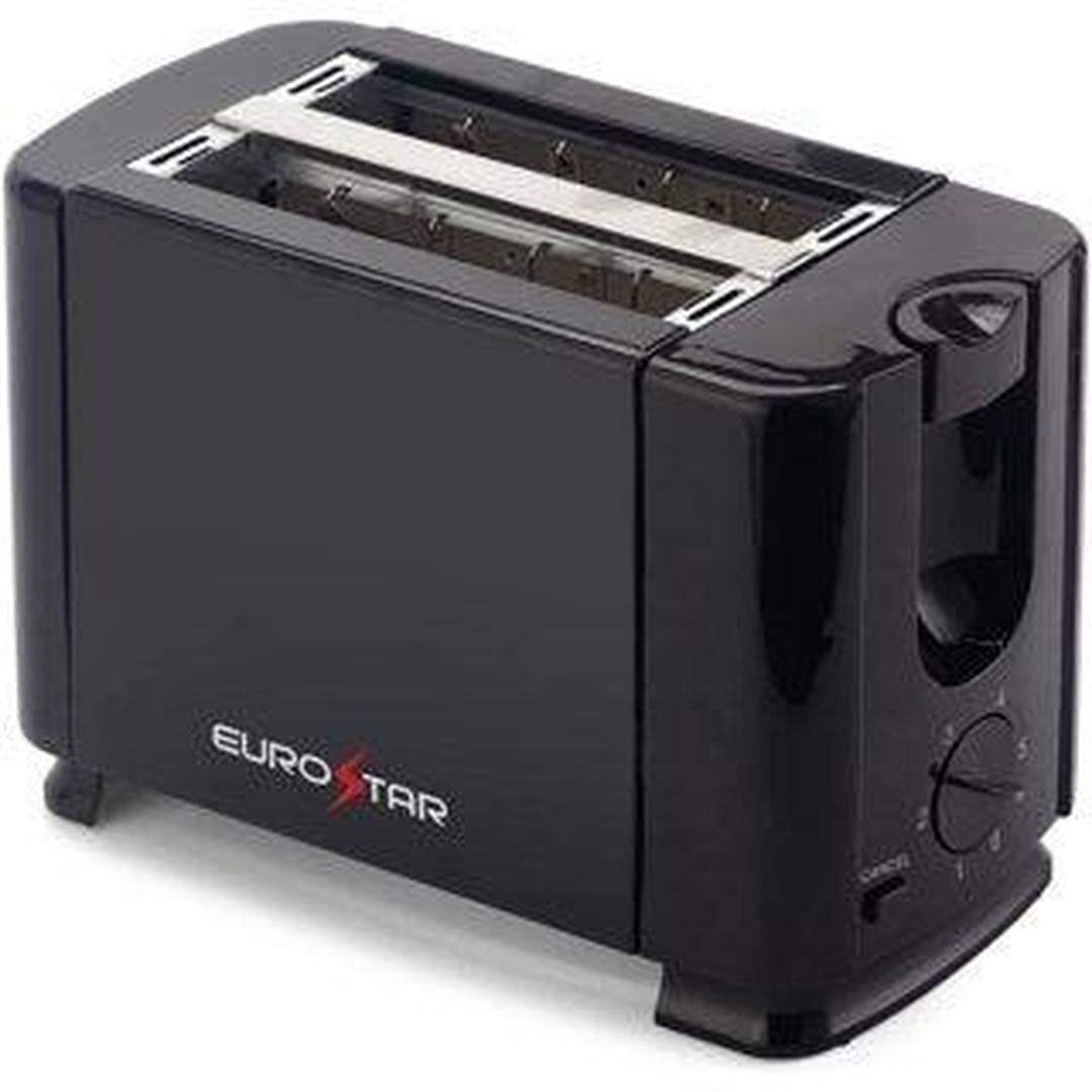 EUROSTAR 2-Slice Toaster (BLACK)