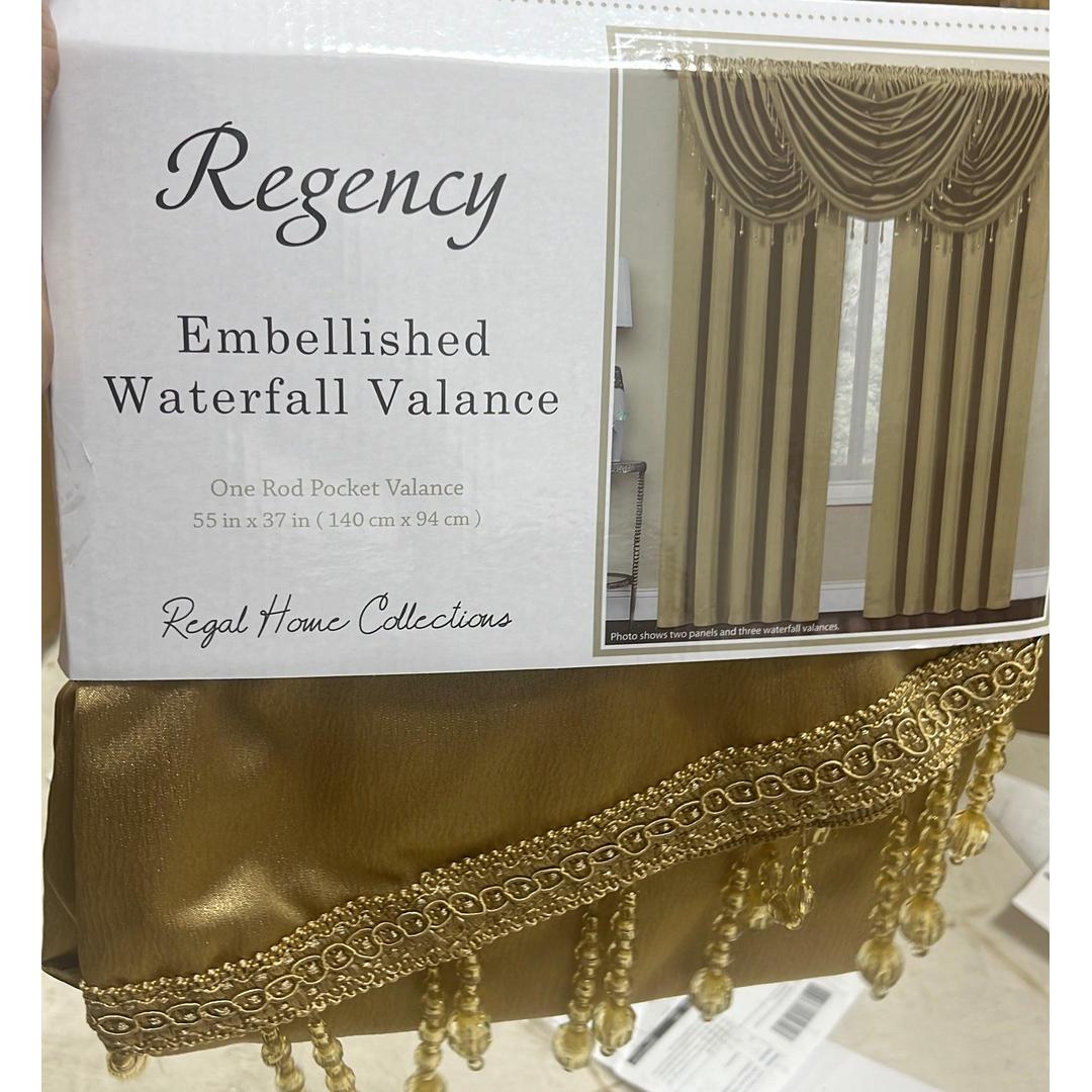 Regency GOLD valance