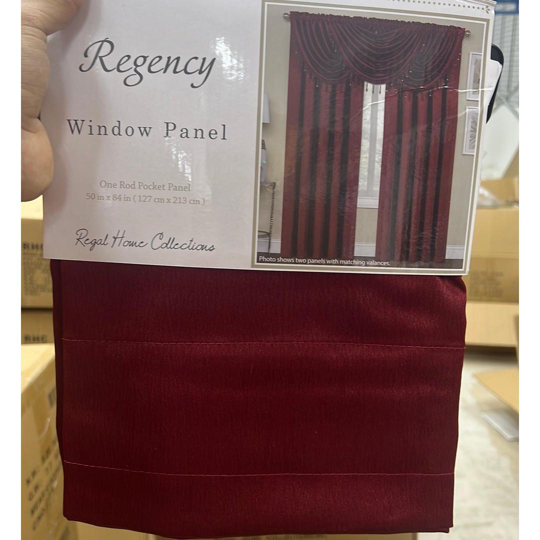 Regency 50x84 GMT Rod Pocket | RED